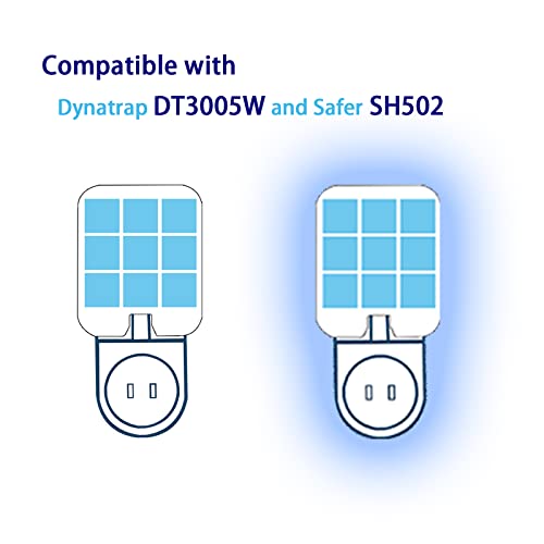 (24 Pack) 23005-06 Sticky Cards Compatible Dynatrap Dt3005W Dot,Safer Home Sh502,Plug-In Indoor Refill Glue Boards Replacment For 23005-06 #TOP1