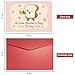 Gevinna Cute Mother’s Day Card for Wife, Funny Pun Mother’s Day Card for Woman, A Little Mother's Day Toast To My Wife