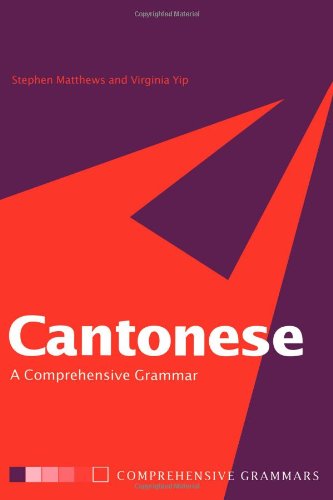 Cantonese: A Comprehensive Grammar (Routledge Comprehensive Grammars)