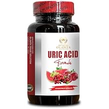 URIC Acid Support - Joint Support Supplement Includes Tart Cherry, Cranberry, Pomegranate, Turmeric, Herbal Blend, Muscle Recovery - 1 Bottle 60 Capsules