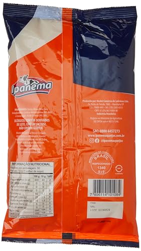 Queijo Meia Cura Ralado Ipanema - Pacote 500g