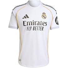 adidas Real Madrid Home Authentic Men's Match Soccer Jersey 25/26