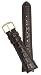 Mens Alligator Grain Watchband Brown 18mm Watch Band - by JP Leatherworks