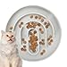 Katzenfutter-Labyrinth – Lustiger Puzzle-Futterspender für Katzen, langsamer Futternapf | Katzenfutter-Labyrinth-Spielzeug, interaktiver Katzen-Puzzle-Futterspender, Beschäftigungsspielzeug für Katzen