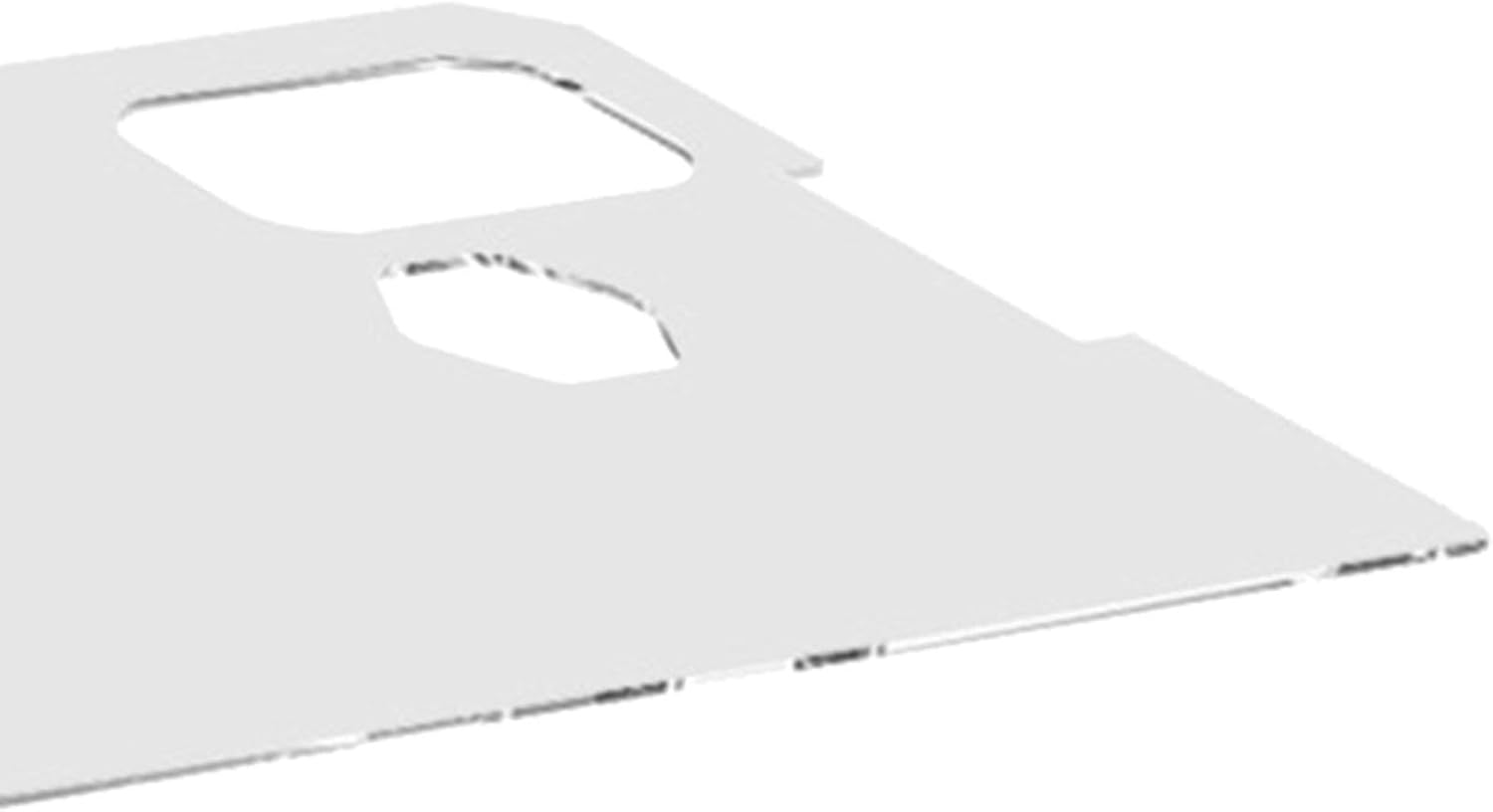 Clear Aquarium Cover for Aquariums Without Center Supports, Aquarium Top Cover with Feeding Holes, 580x280x5mm