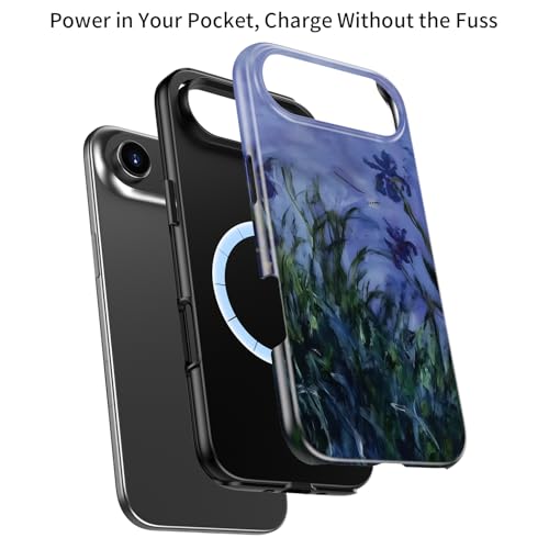 Coque iPhone 17 Air fleurie violette Esdot antichoc double couche - 3