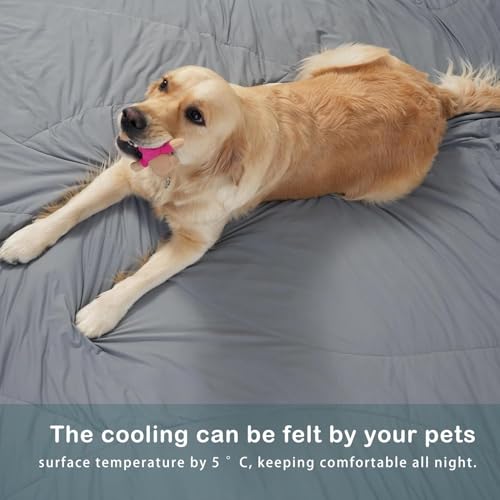 ACCURATEX Cooling Comforter King Size, Cool Blanket for Hot Sleepers,104x90 - image 6
