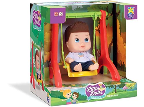 Little Dolls Playground Balanço Menino, DiverToys