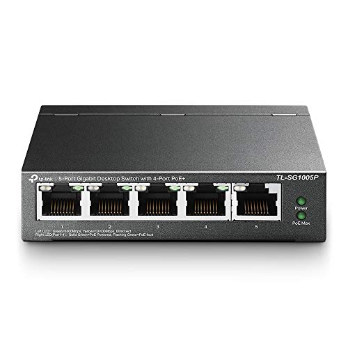 TP-Link 5-Port Gigabit PoE Switch TL-SG1005P