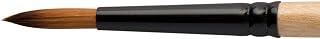 Dynasty Black Gold Series Synthetic Brushes Short Handle 6 Round