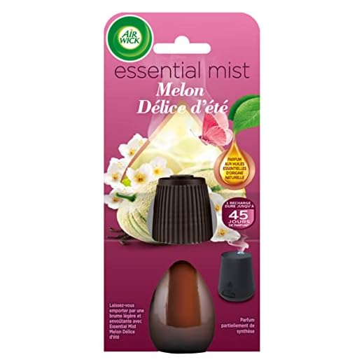 Air Wick Desodorisant Essential Mist Recharge Délices d'Eté