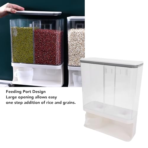 Contenedor de cereales hermético para organizar encimeras de cocina 6