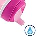 Chicco Semi-Soft Trainer with Bite-Resistant Spout and Spill-Free Lid 7oz.| Removable, Non-Slip Handles | Top-Rack Dishwasher Safe | Easy to Hold Ergonomic Indents | Pink| 6+ months