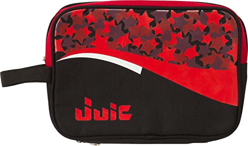 JUIC  卓球 カモスタハードケース ラケット2本収納可能 レッド  31×20×3cm 4160