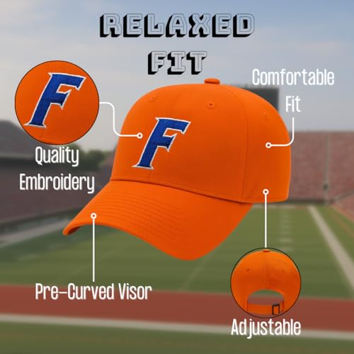 Gorra deportiva ajustable con logo de Florida Gators miniatura 6