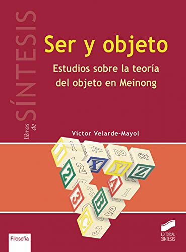 Portada de Ser y objeto. Estudios sobre la teoría del objeto en Meinong