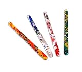 Playlearn Glitter Wand, Magic Wonder Tube - 12.5 Inch - Sensory Toy Wonder Magic Wands for Kids - 4 Pack – Jumbo Size