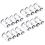 EBL CR2 Batteries 3V 800mAh DL-CR2 Lithium Photo Battery with PTC Protection for Mini 25 Mini 50 Mini 50S Mini 55 Pivi MP-100 & SP-1- Silver, 16 Packs