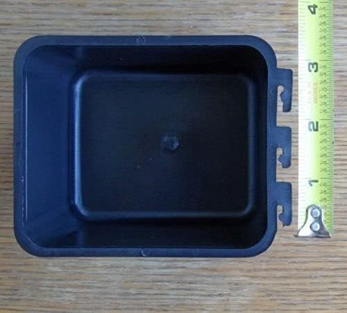 Miniatura 4 de Vasos de jaula de 1 pinta (16 onzas) vasos colgantes para alimentación y jaula de agua (240, negro)