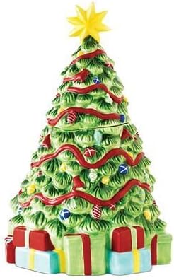 Martha Stewart Collection Vintage Holiday Christmas Tree Candy Jar