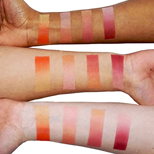 Kevyn Aucoin The Neo-Blush, Rose Cliff: Blush Makeup Compact. Trio Palette Of Gradient Colors. Blends Pearl, Satin & Matte Finishes For Highlighting Cheeks. Personalized Looks. Natural To Pop Of Color #TOP4