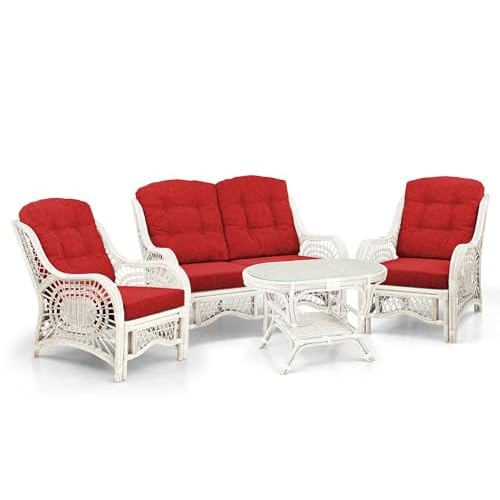 SunBear Eco Rattan Lounge Set for Outdoors