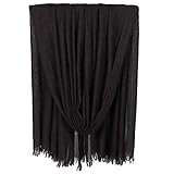 LMVERNA Solid Color Muslim Hijab Long Cotton Scarves for Women Large Shawls and Wraps for Evening...