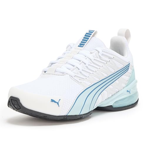 Puma Women's Voltaic Evo Cross Trainer, Puma White-Frosted Dew, 8.5 Wide