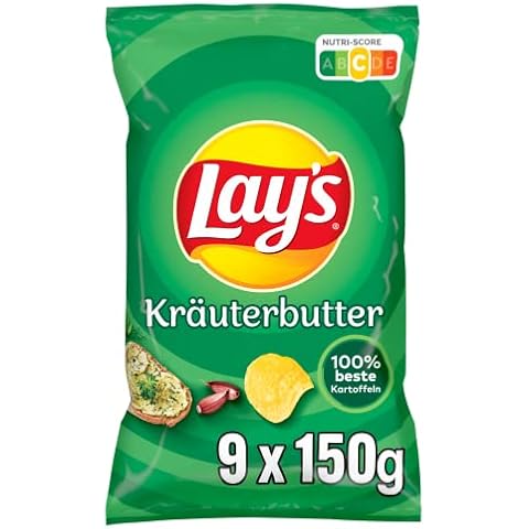 Lay's Kräuterbutter - Knusprig gewürzte Kartoffelchips Cover