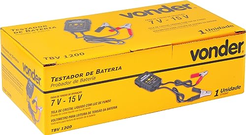 Testador de Bateria Vonder Tbv1200
