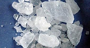 White Alum Crystal Rock