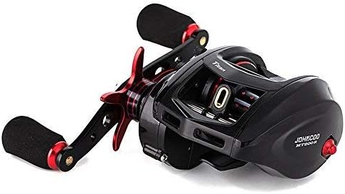 Titan Baitcasting Reel Max Drag 13 Kgs Big Fish Fishing Reel for Saltwater and Freshwater Heavy Duty
