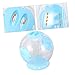 FONDOTIN Transparent Hamster Activity Ball Durable Exercise Toy for Pets for Hamsters Gerbils and Hedgehogs Promotes and Active Lifestyle