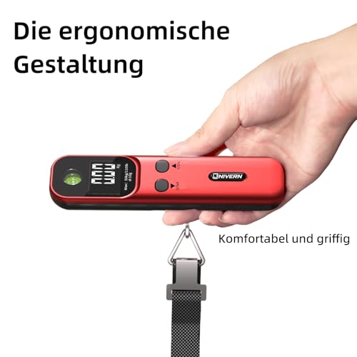 Luggage Scale, Digital Suitcase Weighing Scales for Travel, 110lb/50kg Capacity, Portable Hanging Scale with Backlit LCD, Essential Travel Essentials for Frequent Flyers & Holiday Makers - Image 5