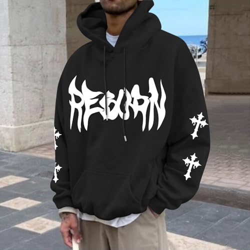 Christian Hoodies for Men Vintage Religious Faith Jesus Sweatshirts Cross Bible Verse Streetwear Hoodie Pullovers2