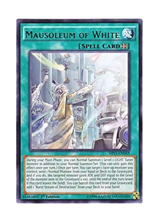Amazon.co.jp: 遊戯王 英語版 SHVI-EN059 Mausoleum of White 光の霊堂
