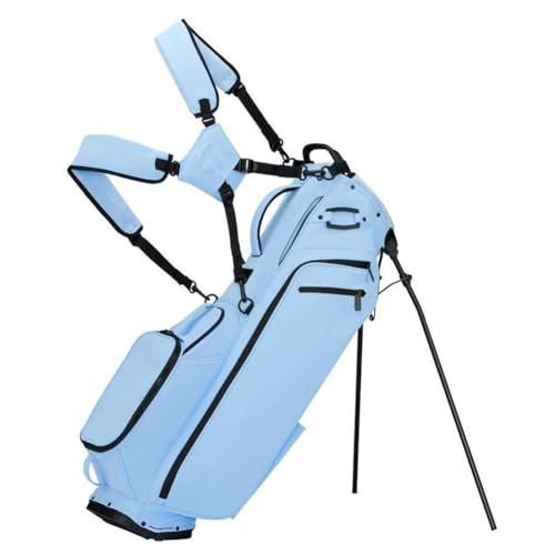 TayorMade Golf Signature Stand Bag 4 Way Top Light Blue