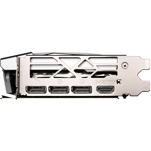 Image of MSI GeForce RTX 4060 Ti Gaming X Slim White 8G Graphics Card - 8GB GDDR6, 128-Bit, 18Gbps, 4352 CUDA Cores, HDMI 2.1a, DP 1.4a x3, TORX Fan 4.0, Ada Lovelace, Ray Tracing, DLSS 3, RGB Mystic, PCIe x16