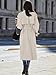 Cicy Bell Womens Long Trench Coat Double Breasted Classic Lapel Fall Overcoat with Belt