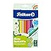 Pelikan Buntstifte, dreieckige dicke Holzbuntstifte, 12 Farben, 1 Packung