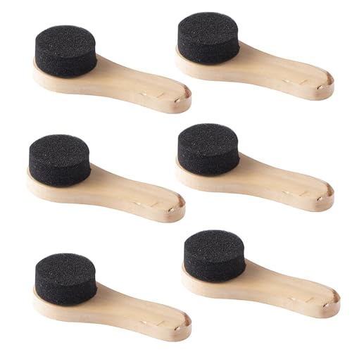 Brosse à Chaussures Cuir 6pcs Brosse Chaussure Nettoyage Éponge Brosse à Lustrer Brosse à Cirer Chaussures Brosse de Polissage Chaussure Brosse à Cirage Chaussures pour Chaussures en Cuir