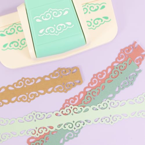 Craftelier - Lever Punch for Making Filigree Edges on Paper and Cardboard Specially for Scrapbooking and Crafts | Size Approx. 15 x 5.02 x 5.02 cm (4 x 2 x 2 in.)