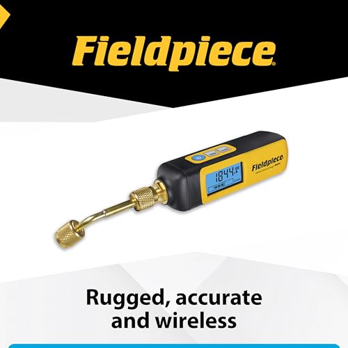 fieldpiece - hvacr wireless vacuum gauge - mg44 - quick accurate evacuations amp vacuum readings - job link compatible long range hvac tool