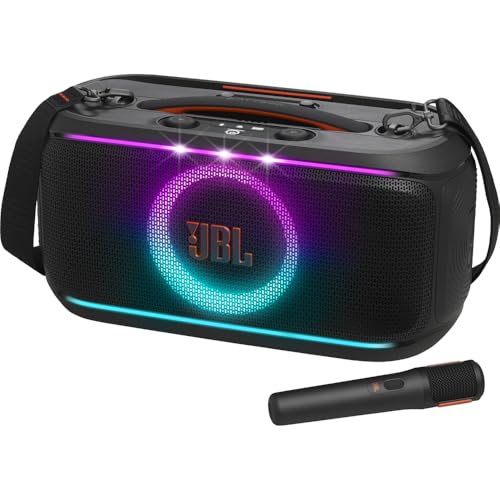 Image of JBL PartyBox On-The-Go 2 Portable Party Speaker with gSport Carrying Bag