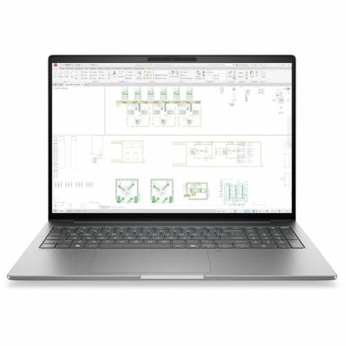 Image of HP ZBook 8 G2i 16 inch Copilot+ PC Mobile Workstation - WQUXGA - Intel Core Ultra 9 Series 3 386H - 32 GB - 512 GB SSD - English Keyboard - Meteor Silver Aluminum - Intel Chip - 3840 x 2400 - Windows 11 P