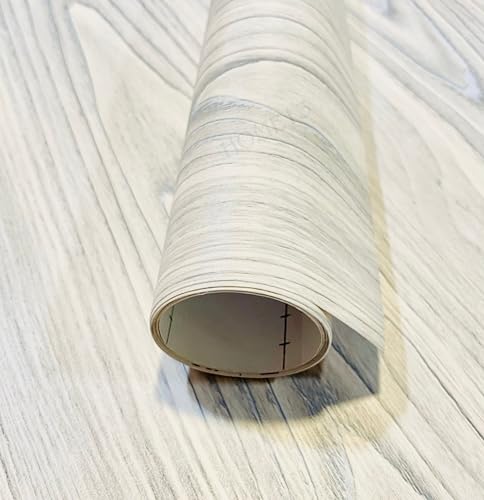 Image of HOME13 Wood Grain Wallpaper Wood Self Adhesive Wallpaper Wood Grain Textured Waterproof Furniture Sticker Decor Bedroom Bathroom Walls (Slate Wooden, 2 Feet x 12 Feet)