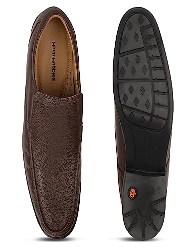 Image of Hush Puppies Men's Mocca Zero G Brown Formal Shoe's - 7 UK (8544624)