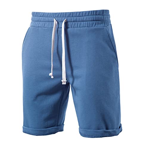 Short de sport homme anti-irritation en coton souple pour courir