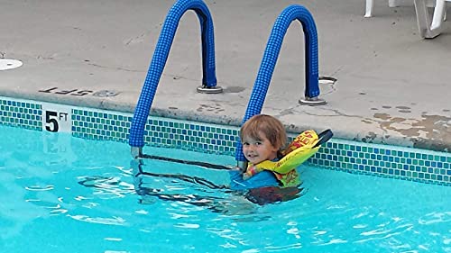 Koolgrips Handrail Cover For Swimming Pool & Spa 6 Foot Length 1.90 Diameter | Color: Royal Blue | Installs In Seconds W Zipper - No Tools Needed | Eliminates Hot & Cold Handrails #TOP3