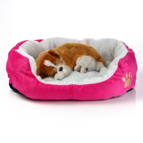 MASIONE Andi Rose Cama sofá casa Mat para Mascota Gato Perro Cachorro 18- Pulgadas por 17 Pulgadas por 6 Pulgadas